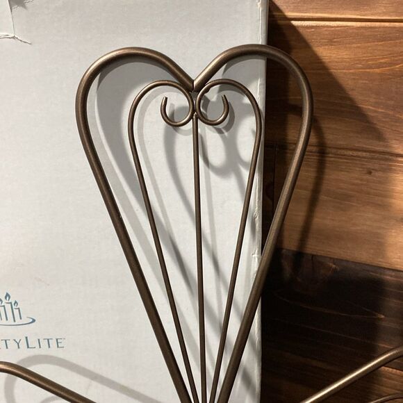 Partylite Antique Brass Cross Votive Sconce P8017 - Picture 5 of 9